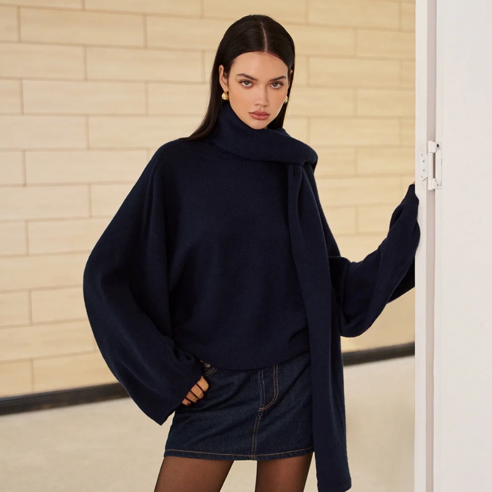 Sweater with Scarf